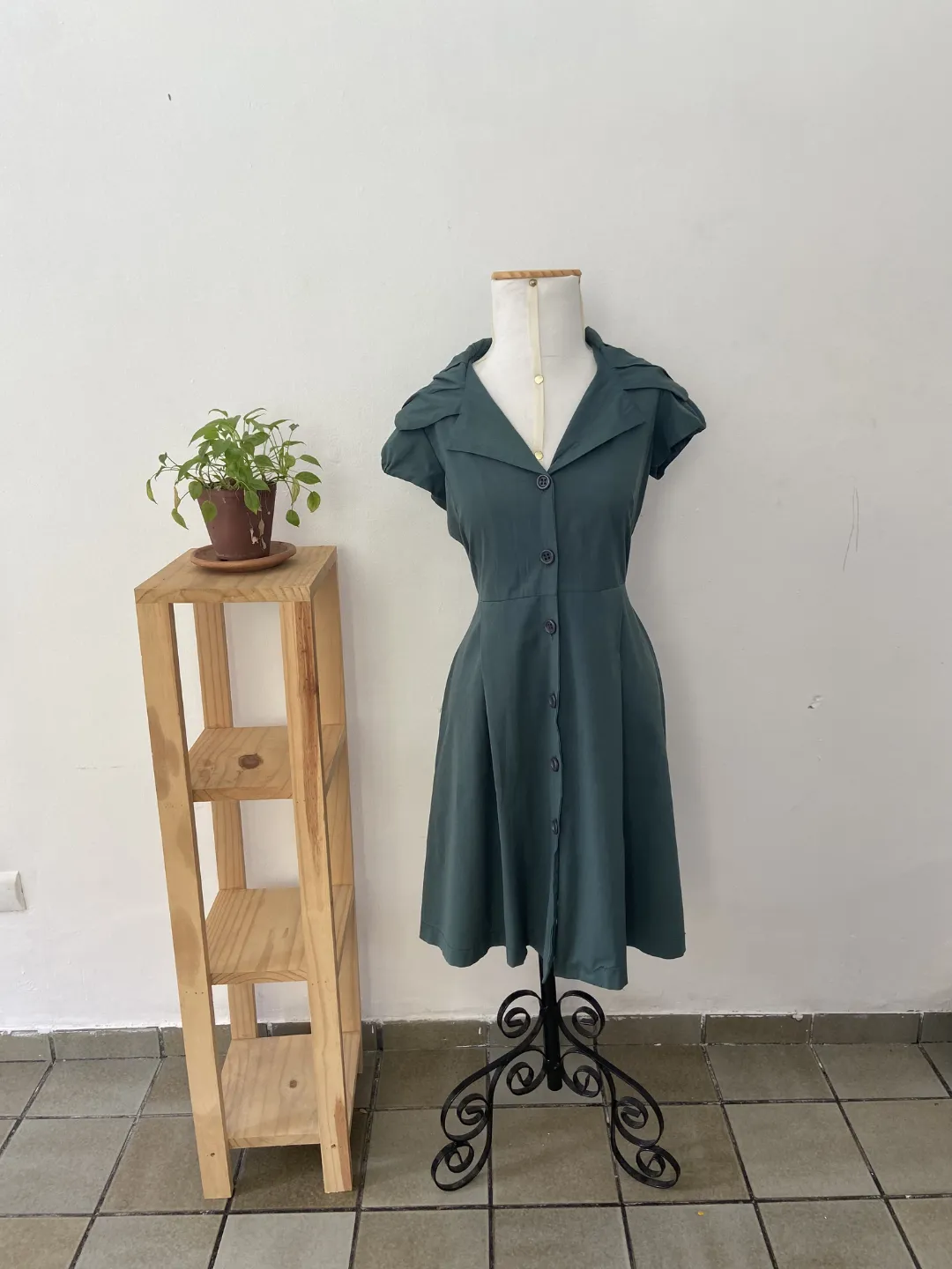 Vestido Verde Midi